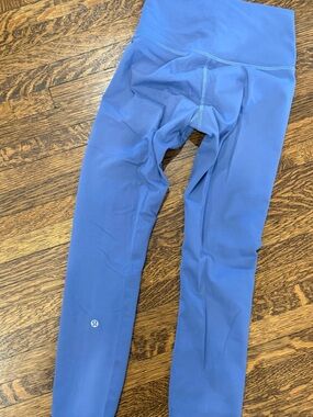 Lululemon Blue High-Rise Leggings